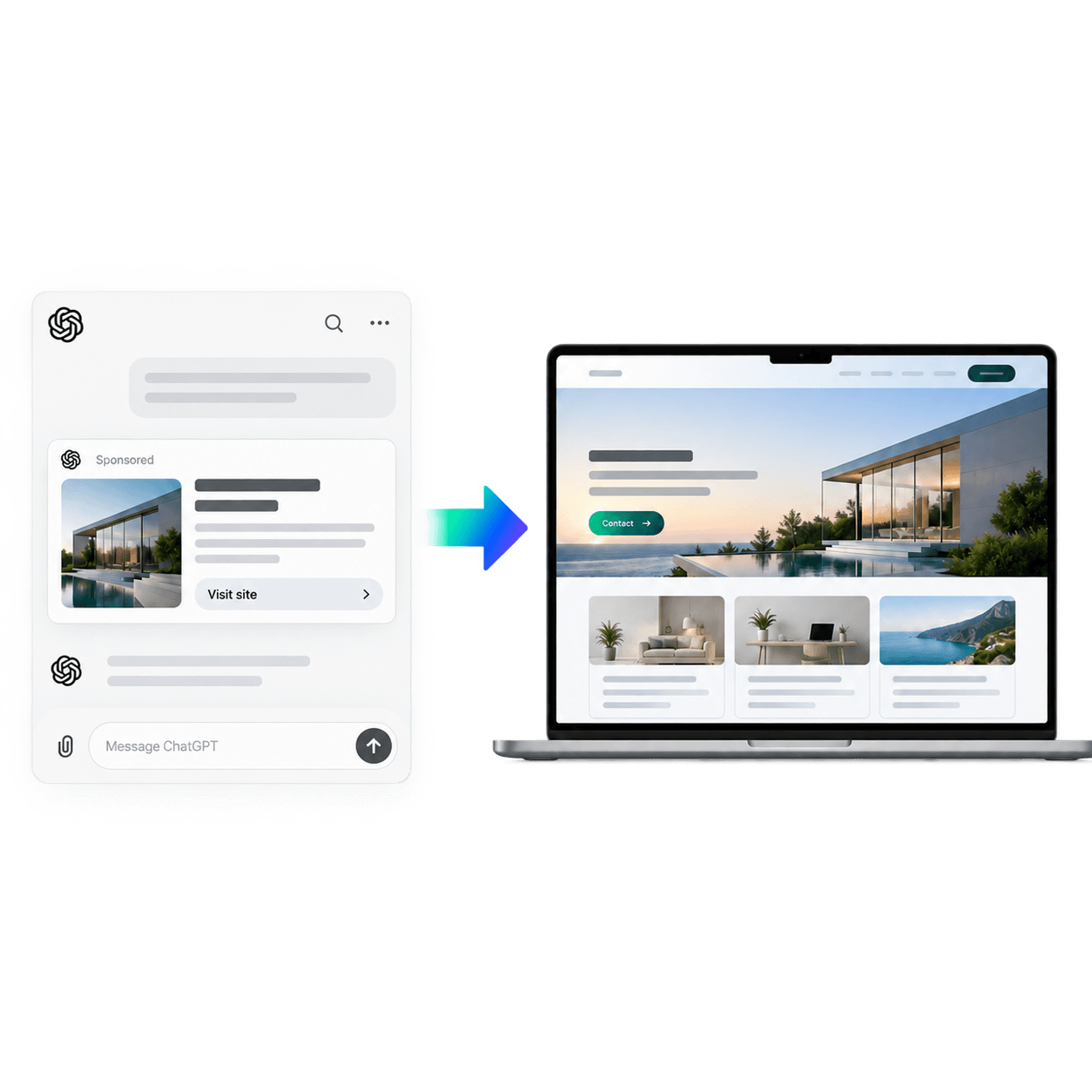Pacchetto Web: destinazione e obiettivi della campagna